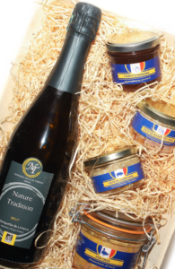 Panier cadeau champêtre