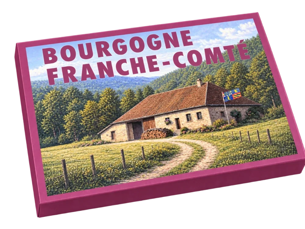 Coffret Bourgogne-Franche-Comté